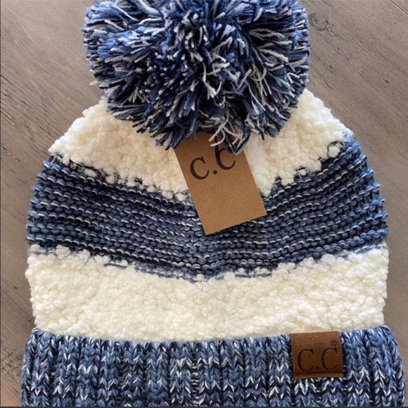 1 LEFT! High Quality Thick Warm C.C Popcorn Knit Warm Comfy Winter Beanie Hat - Picture 7 of 9